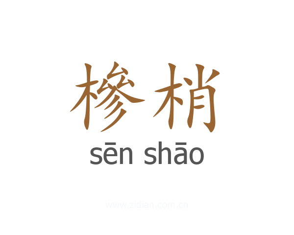 槮梢