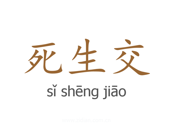 死生交