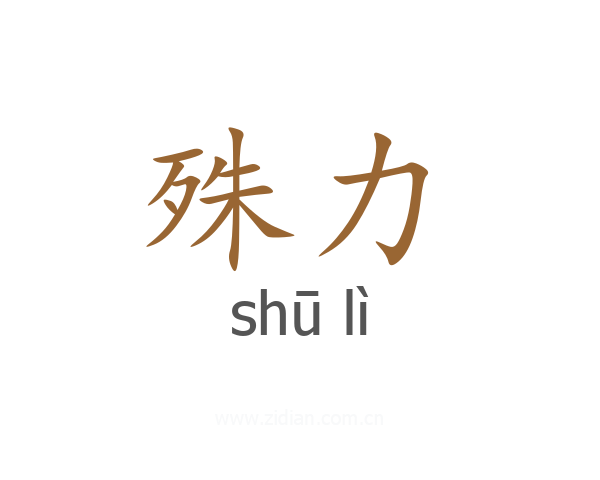 殊力