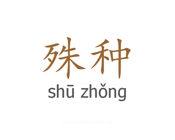 殊种