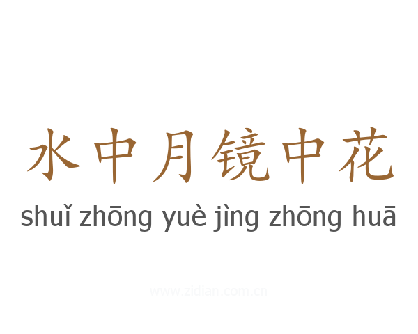 水中月镜中花