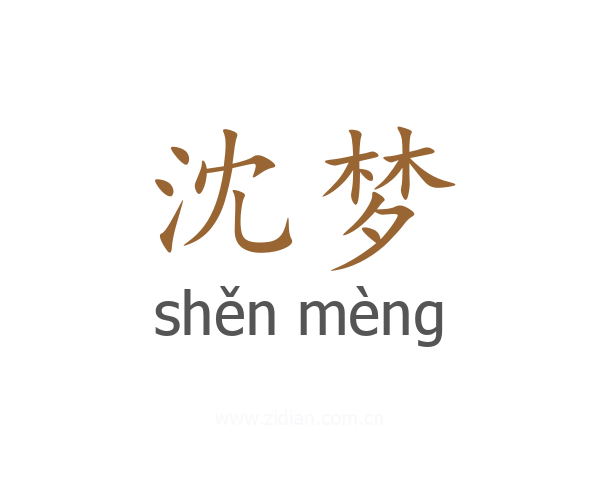 沈梦