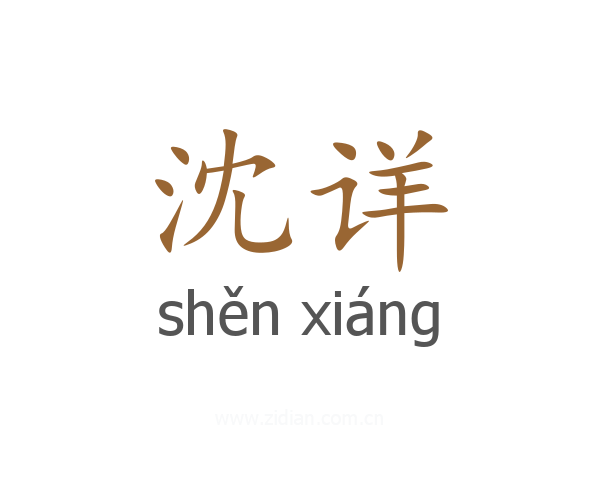 沈详