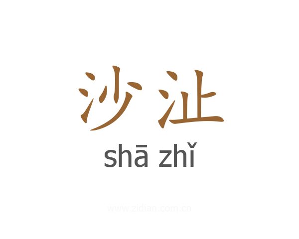 沙沚
