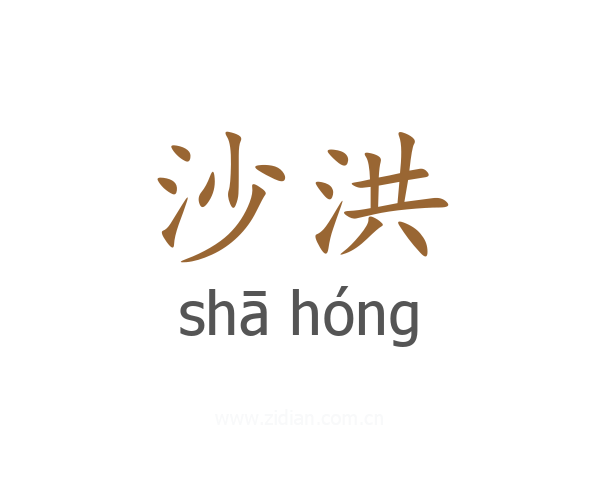 沙洪