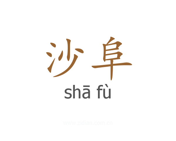 沙阜