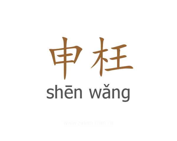 申枉