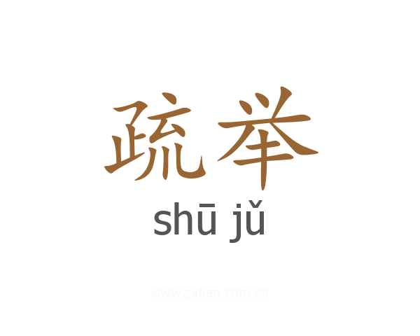 疏举