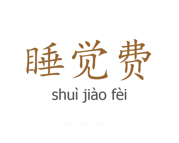 睡觉费