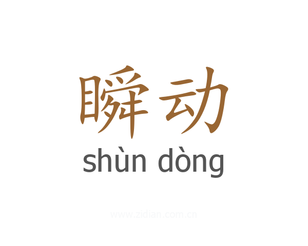 瞬动
