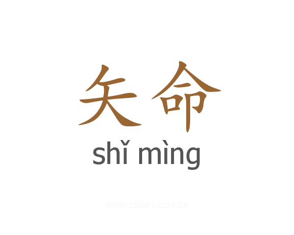 矢命