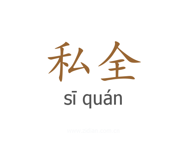 私全