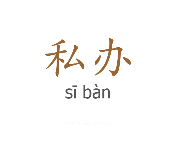 私办