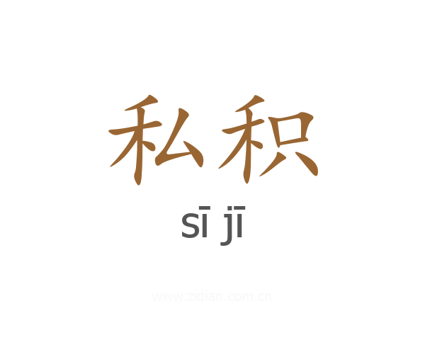私积