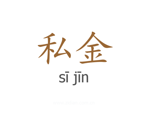 私金