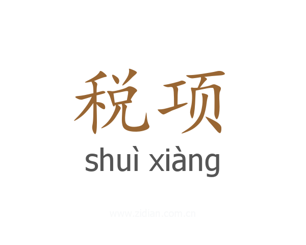 税项