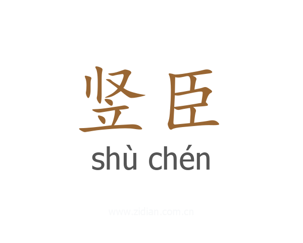 竖臣