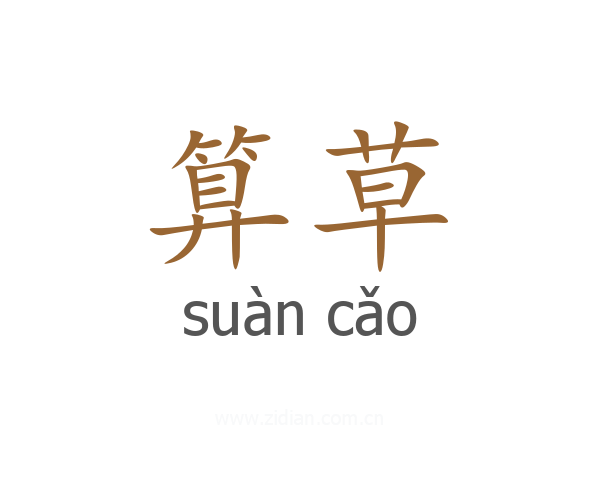 算草