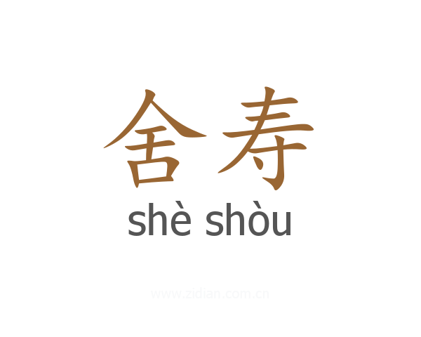 舍寿