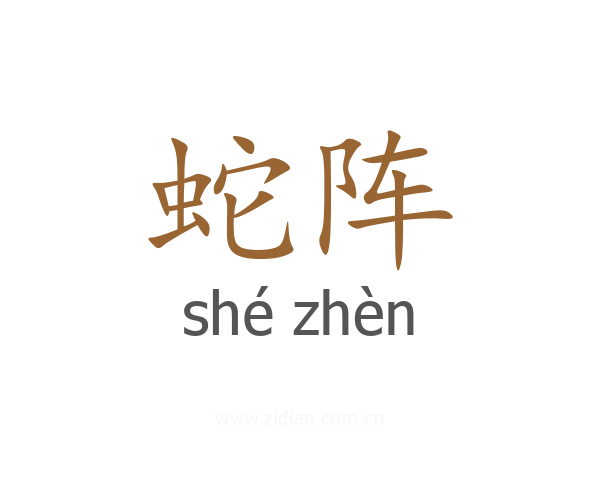 蛇阵