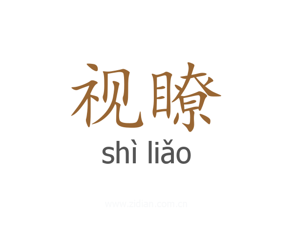 视瞭