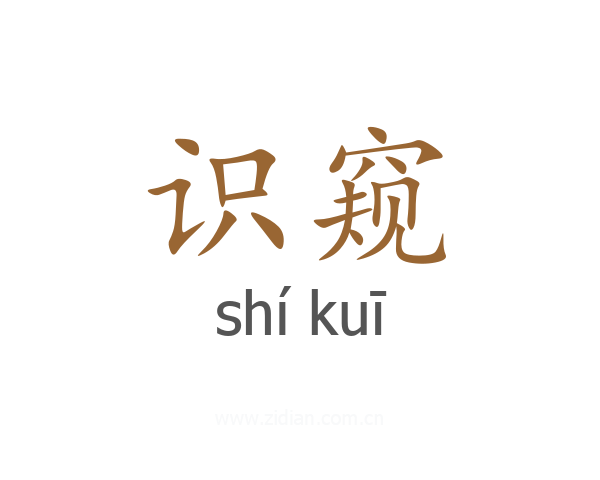 识窥