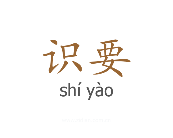 识要