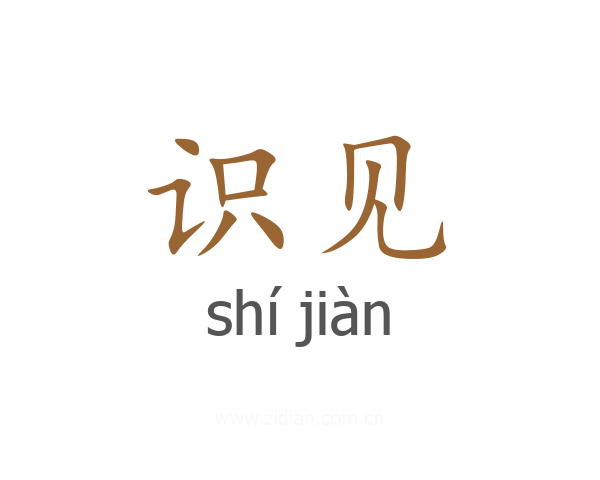 识见