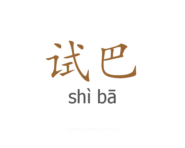 试巴
