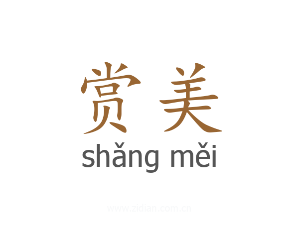 赏美