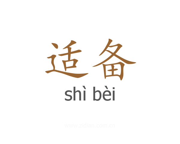 适备