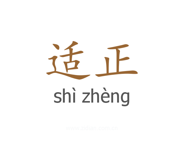 适正