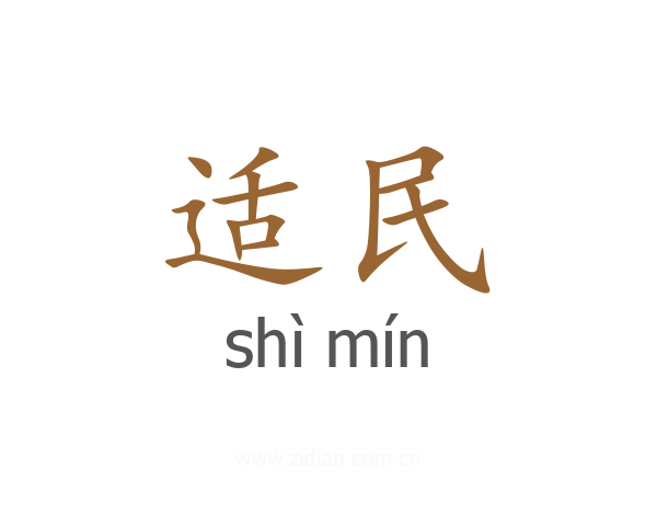 适民