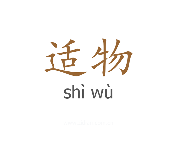 适物