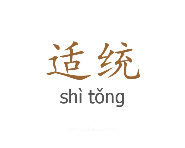 适统