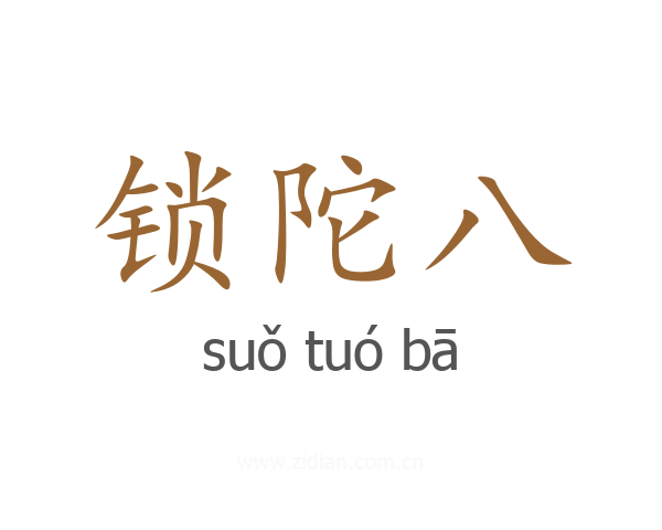 锁陀八
