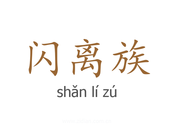 闪离族