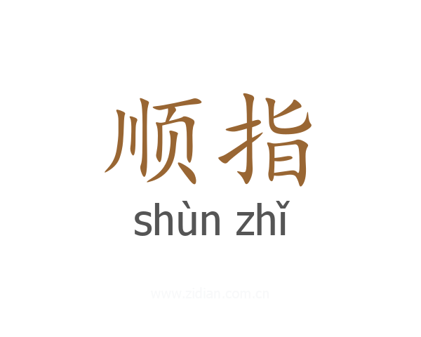 顺指