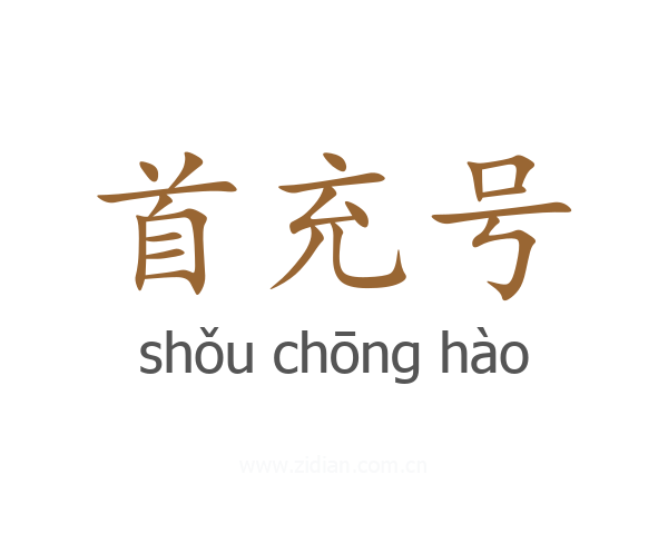 首充号