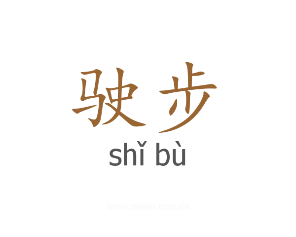 驶步