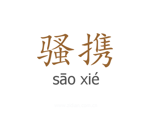 骚携
