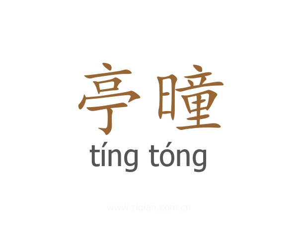 亭曈