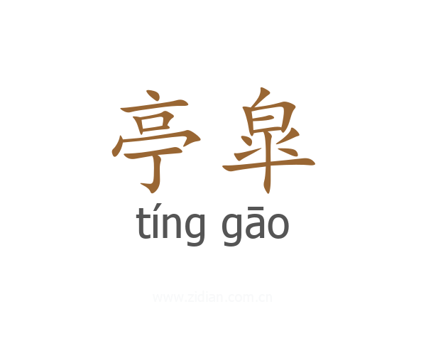 亭皐