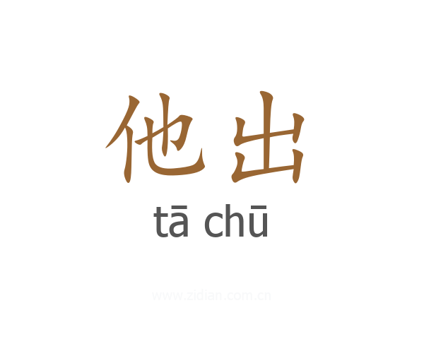 他出