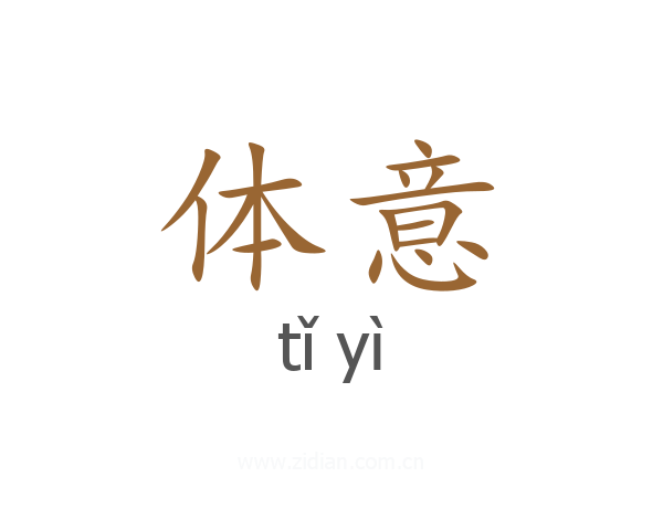 体意