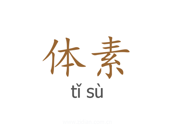 体素