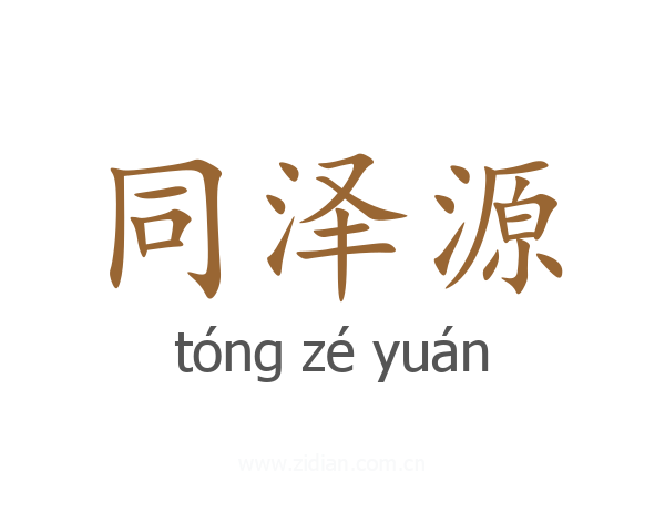 同泽源