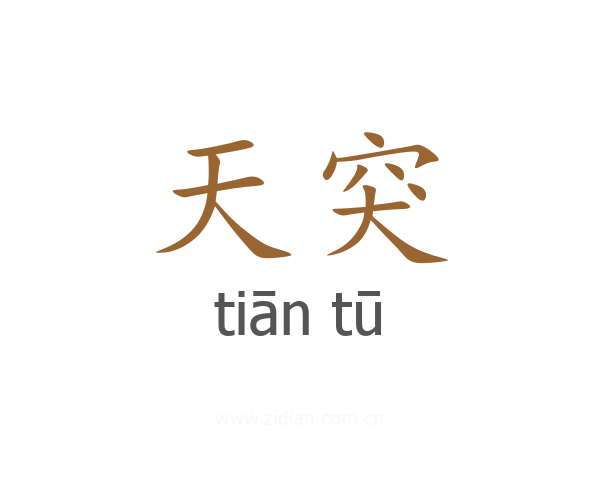 天突
