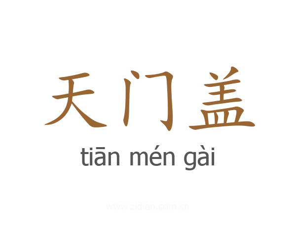 天门盖
