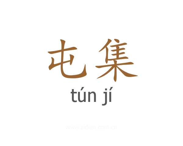 屯集